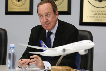 Фотография к новости: Почему Питер Фостер так долго возглавляет Air Astana, объяснили в "Самрук-Казына"