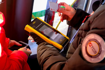 Фотография к новости: На 117 миллионов тенге оштрафовали "зайцев" в автобусах Астаны за год