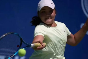 Фотография к новости: Теннисистка из Астаны сыграла в финале юниорского турнира в Австралии