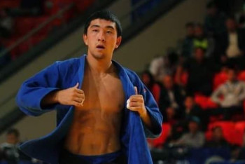 Фотография к новости: Жансай Смагулов стал серебряным призёром Гран-При Португалии по дзюдо