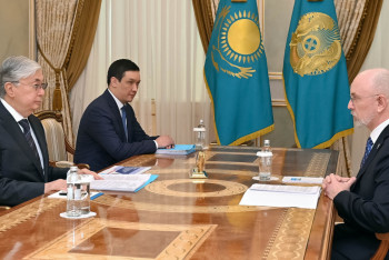 Фотография к новости: Президент принял председателя Высшего судебного совета