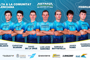 Фотография к новости: "Астана" объявила состав на Вуэльту Валенсии 2023