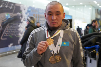 Фотография к новости: Паралимпиец Ербол Хамитов поделился секретом успеха в спорте