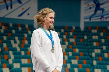 Фотография к новости: Казахстанская легкоатлетка завоевала "золото" крупного международного турнира