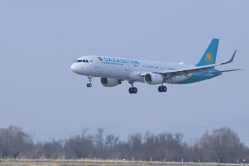 Фотография к новости: Токаев прибыл с рабочей поездкой в Жамбылскую область