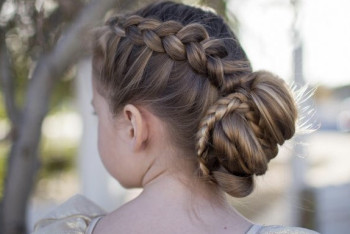 Фотография к новости: Восьмилетняя карагандинка победила в конкурсе парикмахеров