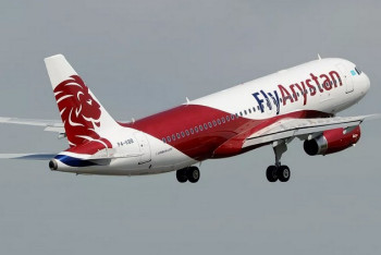 Фотография к новости: Самолёт FlyArystan на подлёте к Шымкенту развернули в Астану