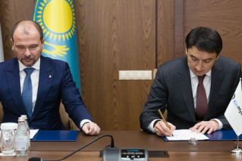 Фотография к новости: КазМунайГаз и Лукойл будут совместно разрабатывать проект "Каламкас-море,  Хазар,  Ауэзов"