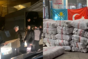 Фотография к новости: Казахстанцы в Стамбуле направляют помощь пострадавшим от землетрясения