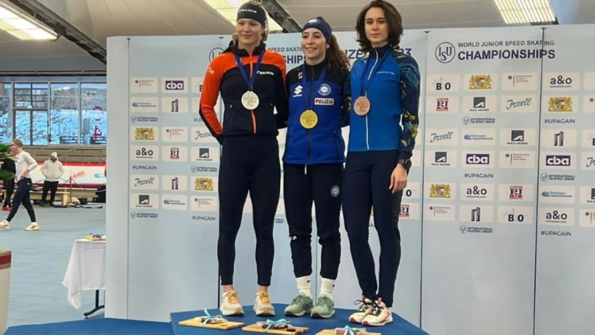 Алина Дауранова стала бронзовым призёром Чемпионата мира по конькобежному спорту