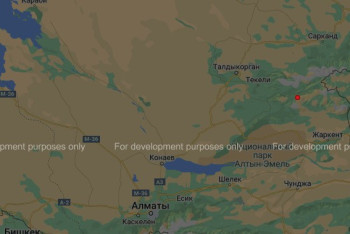 Фотография к новости: Землетрясение произошло неподалёку от Талдыкоргана