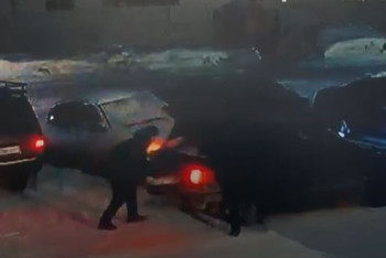 Фотография к новости: Столичный вор выслеживал дорогие авто и снимал с них шины по ночам