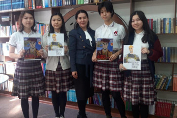 Фотография к новости: Через комиксы к знаниям: в карагандинской школе стали изучать историю Казахстана с помощью аниме