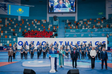 Фотография к новости: Казахстанские спортсмены стали вторыми в медальном зачёте на X чемпионате Азии по лёгкой атлетике