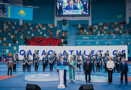 Фотография к новости: Казахстанские спортсмены стали вторыми в медальном зачёте на X чемпионате Азии по лёгкой атлетике