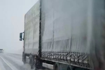 Фотография к новости: Из-за метели ограничено движение в Жамбылской и Жетысуской областях