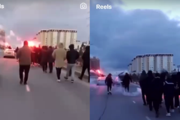 Фотография к новости: Болельщики ФК "Каспий" перекрыли дорогу в Актау