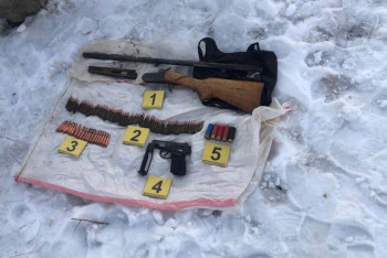 Фотография к новости: Тайник с оружием нашли в Таразе