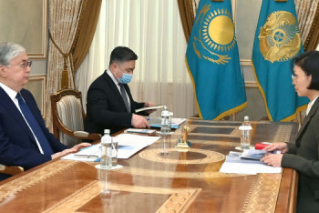 Фотография к новости: Токаев дал поручения главе Минэкологии