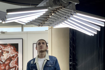 Фотография к новости: Необычные арт-объекты в Астане: как казахстанец создает кинетические инсталляции