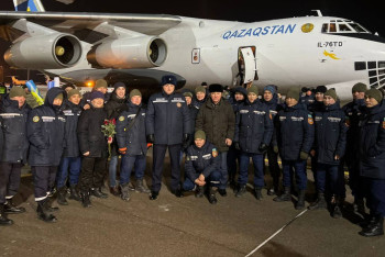 Фотография к новости: "Шансов выжить у людей практически не было" — казахстанские спасатели об операции в Турции