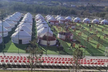 Фотография к новости: Ещё 100 юрт доставят в Кахраманмараш из Казахстана