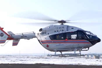 Фотография к новости: Вертолёт Казавиаспаса совершил жёсткую посадку в ЗКО. Есть пострадавшие