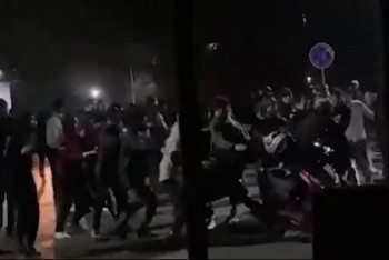 Фотография к новости: Алматинские студенты устроили массовую драку