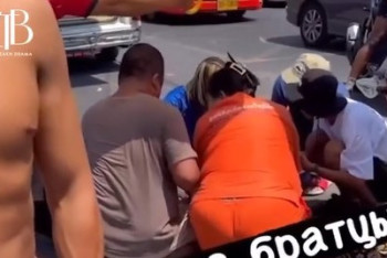 Фотография к новости: Появились кадры с места аварии, в которой погиб Darkhan Juzz