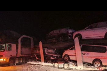 Фотография к новости: Автовоз перекрыл трассу в Жетысуской области