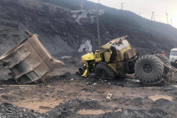 Фотография к новости: ЧП в Экибастузе: мужчина погиб при опрокидывании трактора