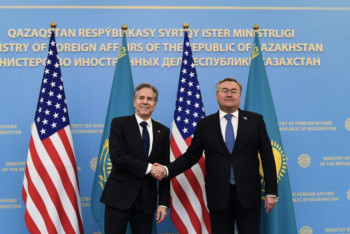 Фотография к новости: "Казахстану нужен механизм компенсаций от влияния антироссийских санкций" - эксперт о визите Блинкена