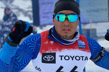 Фотография к новости: Ербол Хамитов взял серебро финального этапа Кубка мира по пара биатлону