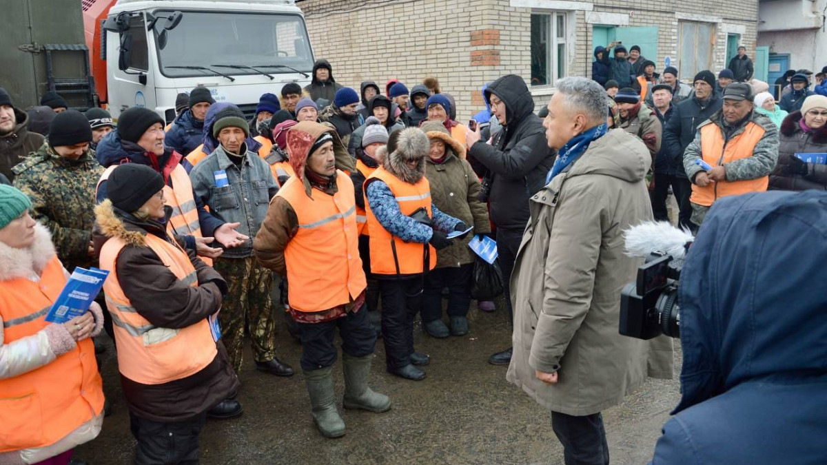 пресс-служба демпартии  "Ак жол"