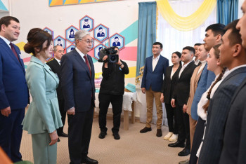 Фотография к новости: Государство всегда будет поддерживать трудолюбивых и талантливых молодых людей - Токаев