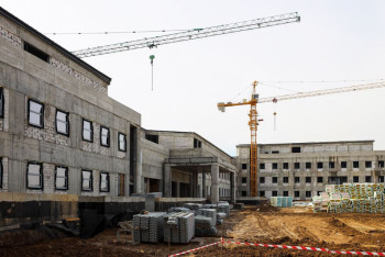 Фотография к новости: Строительство центра инфекционных болезней завершат в Алматы в 2023 году