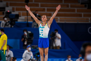 Фотография к новости: Милад Карими победил на этапе кубка мира по спортивной гимнастике