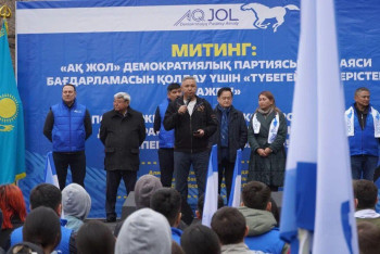 Фотография к новости: Принятия закона "О банкротстве физических лиц" партия "Ак жол" добивалась 8 лет