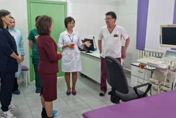 Фотография к новости: Центр охраны плода открылся в перинатальном центре Талдыкоргана