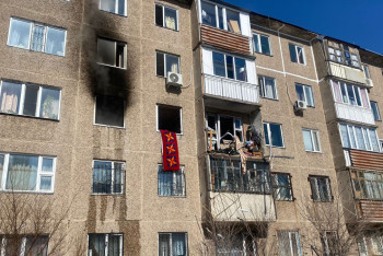 Фотография к новости: Семь человек получили ожоги при взрыве газа в многоэтажке Темиртау
