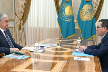 Фотография к новости: Президенту доложили о развитии Конаева