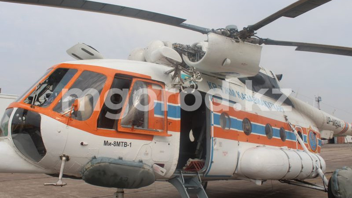 Из-за паводков вертолёт задействовали для перевозки трупа мужчины в ЗКО