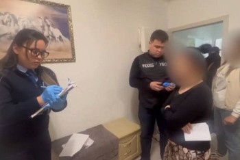 Фотография к новости: Туркестанские полицейские прикрыли публичный дом