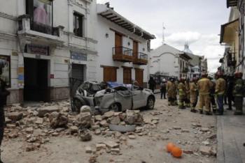 Фотография к новости: Жертвами землетрясения в Эквадоре стали 15 человек