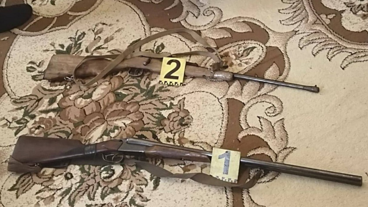 Очередной схрон с оружием нашли в Акмолинской области