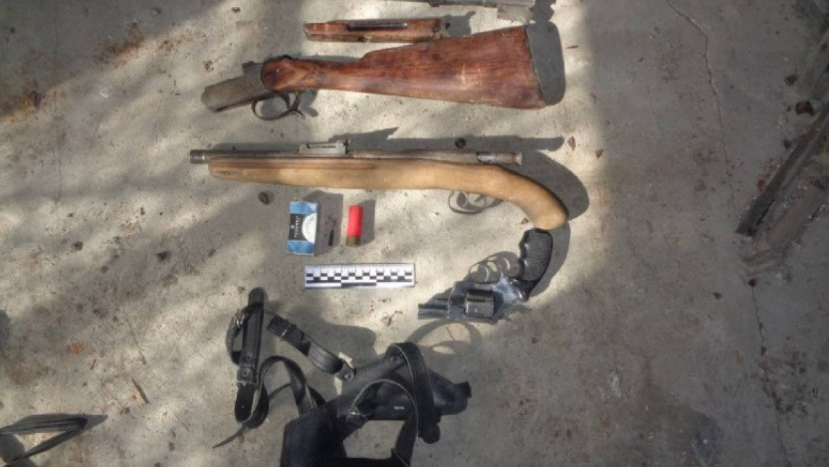 Схрон с огнестрельным оружием нашли в пригороде Семея
