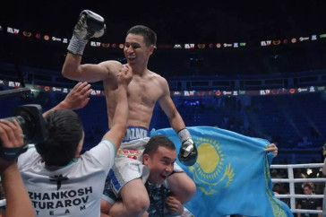 Фотография к новости: Жанкош Тураров победил мексиканца и взял титул чемпиона мира