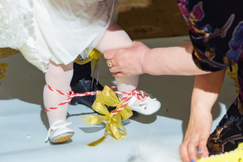 Фотография к новости: Тұсаукесер для 85 малышей провели на площади Кызылорды