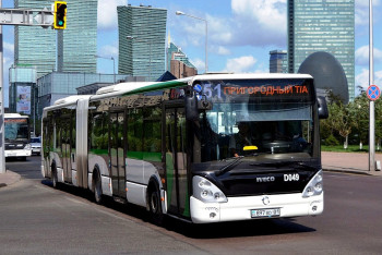 Фотография к новости: После матча Казахстана и Словении в Астане пустят дополнительные автобусы