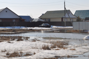 Фотография к новости: Ранняя весна вызвала потоп в Петропавловске